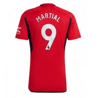 Moški Nogometni dresi Manchester United Anthony Martial #9 Domači 2023-24 Kratek Rokav
